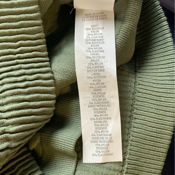 Aerie Green Ribbed Halter Crop Top - Picture 11 of 13